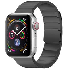 Selencia Stalen magnetisch bandje Apple Watch Series 1-9 / SE - 38/40/41 mm / Series 10 - 42 mm - Zwart