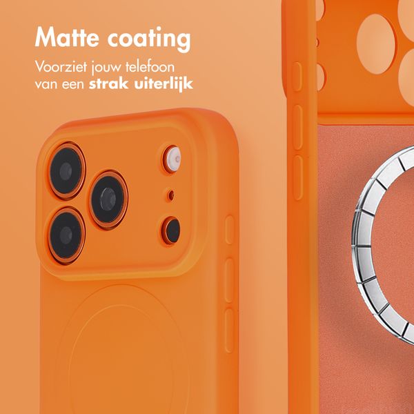 imoshion Color Backcover met MagSafe Apple iPhone 18 Pro Max / 17 Pro Max - Oranje