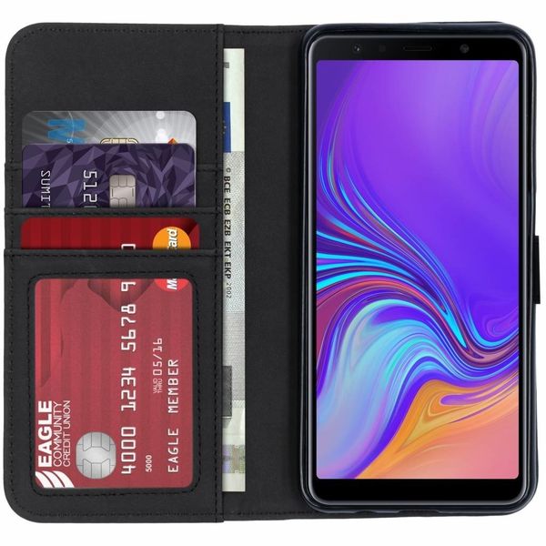 imoshion Luxe Bookcase Samsung Galaxy A7 (2018) - Zwart