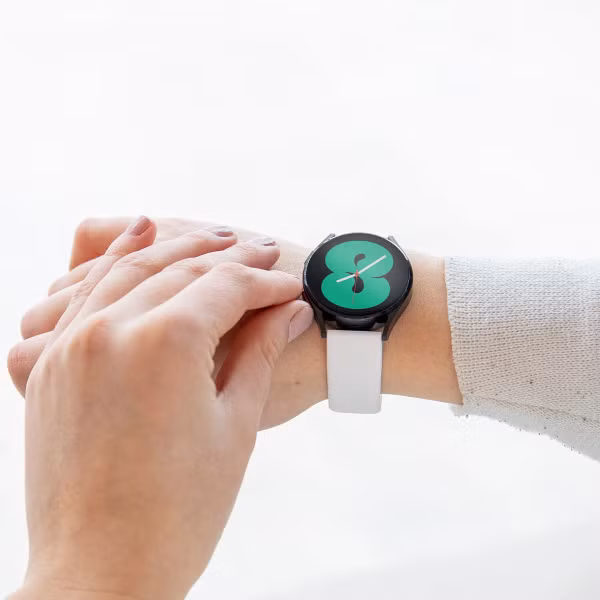imoshion Siliconen Sport bandje  - Universeel 22 mm aansluiting - Wit