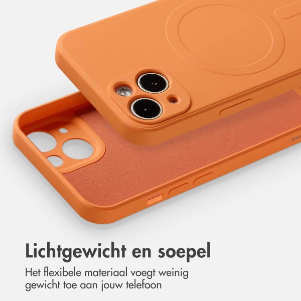 imoshion Color Backcover met MagSafe Apple iPhone 14 - Neon Orange