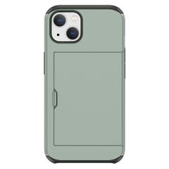 imoshion Backcover met pasjeshouder Apple iPhone 14 - Donkergroen