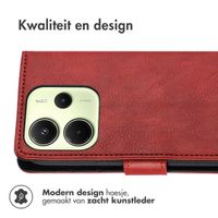 imoshion Luxe Bookcase Xiaomi Redmi Note 14 (4G) - Rood