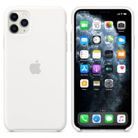 Apple Silicone Backcover iPhone 11 Pro Max - White