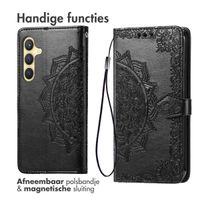 imoshion Mandala Bookcase Samsung Galaxy S24 / S25 - Zwart