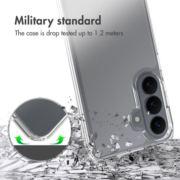 Accezz Xtreme Impact Back Cover Samsung Galaxy S26 - Transparent
