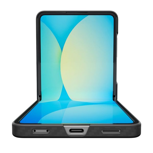 Spigen AirSkin Backcover Samsung Galaxy Z Flip 7 - Aramid Black