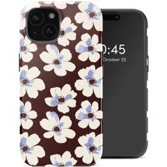 Selencia Vivid Backcover met MagSafe Apple iPhone 15 - Choco Flower Pop