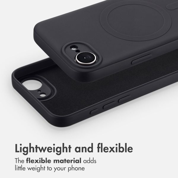 imoshion Colour Back Cover with MagSafe Apple iPhone 17e / 16e - Black