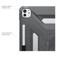 UAG Scout Bookcase Apple iPad Pro 13 (2025) M5 / (2024) M4 - Ash