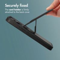 imoshion Back Cover with Card Holder and Stand Apple iPhone 14 - Black