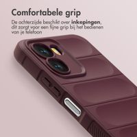 imoshion EasyGrip Backcover Oppo A6x (4G/5G) - Aubergine