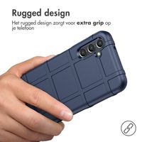 imoshion Rugged Shield Backcover Samsung Galaxy A14 (5G/4G) - Donkerblauw