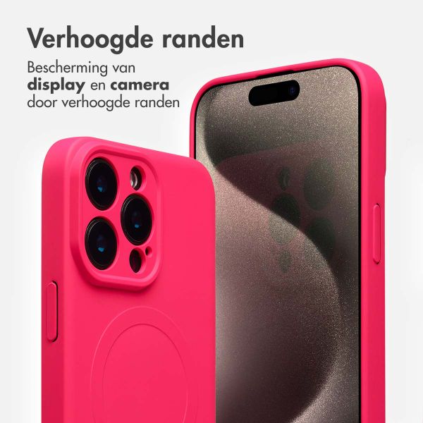 imoshion Color Backcover met MagSafe Apple iPhone 16 Pro - Neon Pink