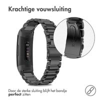 imoshion Stalen bandje Fitbit Charge 3 / 4 - Zwart