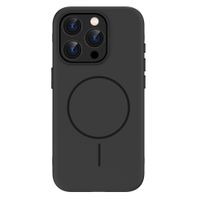 imoshion Color Backcover met Thin MagSafe Ring Apple iPhone 15 Pro - Zwart
