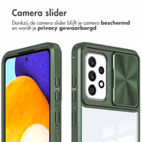 imoshion Camslider Backcover Samsung Galaxy A52(s) (5G/4G) - Donkergroen