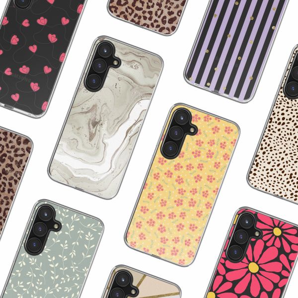 imoshion Design hoesje Samsung Galaxy S24 FE - Sandy Marble