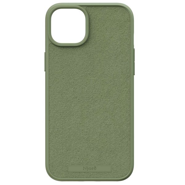 Njorð Collections Suède Comfort+ Case MagSafe iPhone 15 Plus - Olive