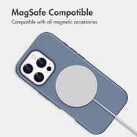 imoshion Colour Back Cover with Thin MagSafe Ring Apple iPhone 16 Pro - Dark Blue