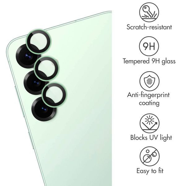 imoshion Camera Protector Glass 2-pack Samsung Galaxy S25 - Mint