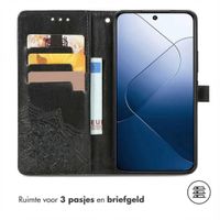 imoshion Mandala Bookcase Xiaomi 14T - Zwart