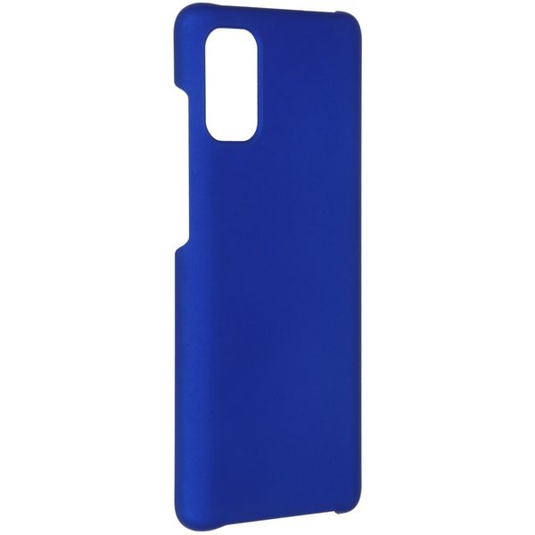 Effen Backcover Samsung Galaxy A41 - Blauw