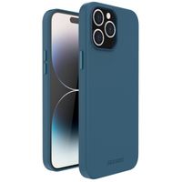 Accezz Leather Backcover met MagSafe iPhone 14 Pro Max - Donkerblauw