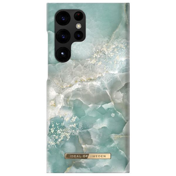 iDeal of Sweden Fashion Backcover Samsung Galaxy S23 Ultra - Azura Marble