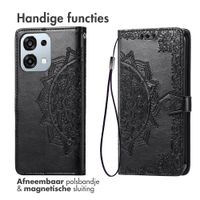 imoshion Mandala Bookcase Oppo A6 Pro (5G) - Zwart