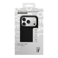 iDeal of Sweden Silicone Case met MagSafe Apple iPhone 18 Pro Max / 17 Pro Max - Iconic Black