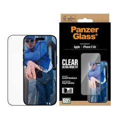 PanzerGlass Ultra-Wide Fit Anti-Bacterial Screenprotector incl. applicator Apple iPhone Air