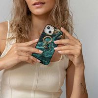 Burga Ringholder Gold - Telefoonring - Emerald Pool
