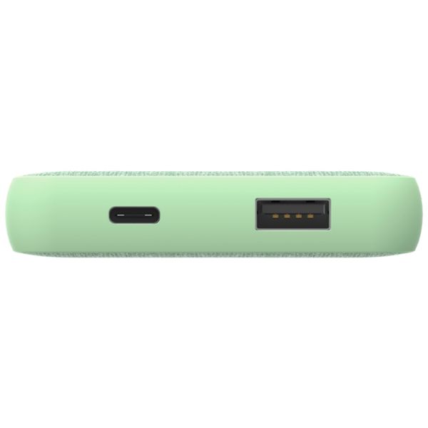 Hama Power Pack Fabric 10 - Powerbank - 10.000 mAh - Groen