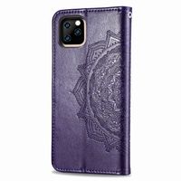 Mandala Bookcase Apple iPhone 11 - Paars