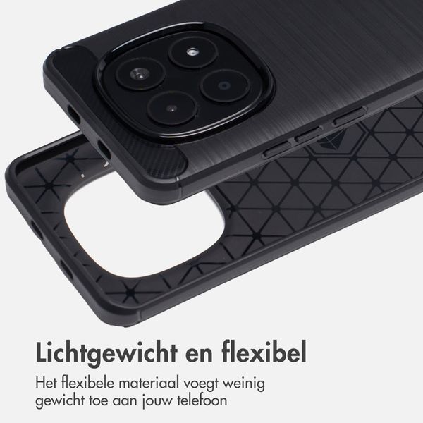 imoshion Brushed Backcover Xiaomi Redmi Note 15 (4G) - Zwart