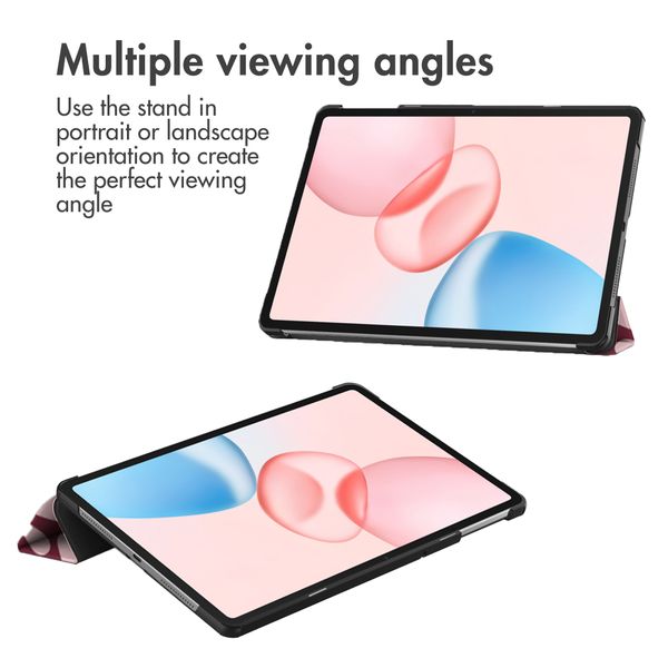 imoshion Design Trifold Bookcase Honor Pad 10 - Bloom Love Blush