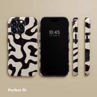 Selencia Vivid Back Cover with MagSafe Apple iPhone 16 Pro - Art Wave Black