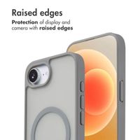 imoshion Colour Guard Back Cover with MagSafe Apple iPhone 17e / 16e - Grey