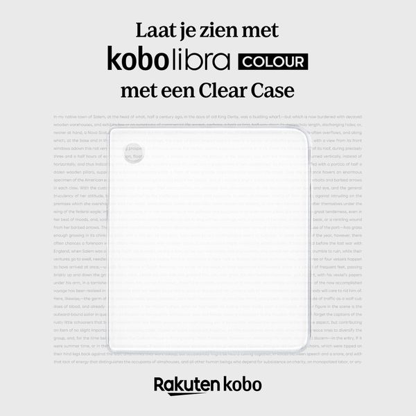 Kobo ClearCase Kobo Libra Colour - Clear