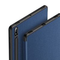 Dux Ducis Domo Bookcase Samsung Galaxy Tab S9 Plus - Donkerblauw