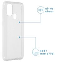 imoshion Softcase Backcover Samsung Galaxy M31 - Transparant