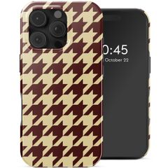 Selencia Vivid Backcover met MagSafe Apple iPhone 16 Pro - Pied-de-Poule