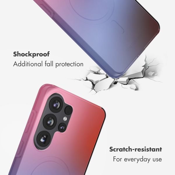 Selencia Vivid Back Cover Samsung Galaxy S26 Ultra - Gradient Soft Blush