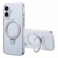 Accezz Ring Stand Backcover met MagSafe Apple iPhone 17 - Transparant