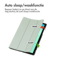 imoshion Trifold Bookcase Samsung Galaxy Tab A11 Plus - Lichtgroen