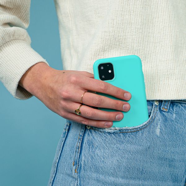 imoshion Color Backcover Samsung Galaxy M31s - Mintgroen