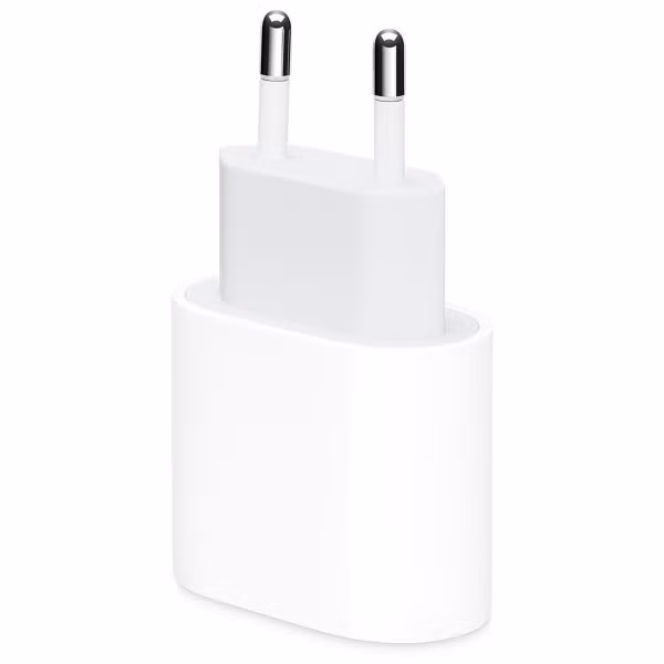 Apple Originele USB-C Power Adapter 20 watt + Originele USB-C naar USB-C oplaadkabel - 2 meter - Wit