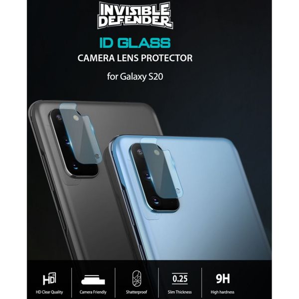 Ringke Glass Camera Protector 3-pack Samsung Galaxy S20