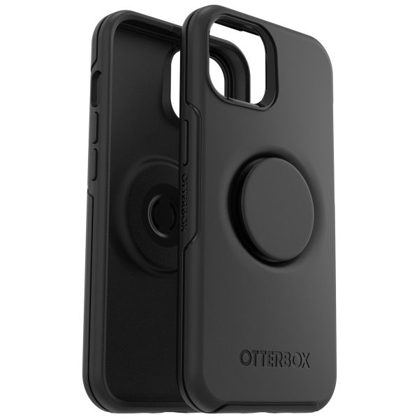 OtterBox Otter + Pop Symmetry Backcover iPhone 14 - Zwart